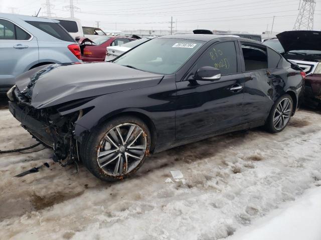 Image 1 of 2014 INFINITI Q50 BASE 2014 with VIN JN1BV7AP2EM673454