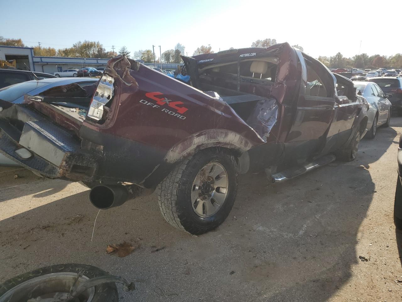 Image 3 of 2008 FORD F250 SUPER DUTY 2008 with VIN 1FTSW21R58ED41392