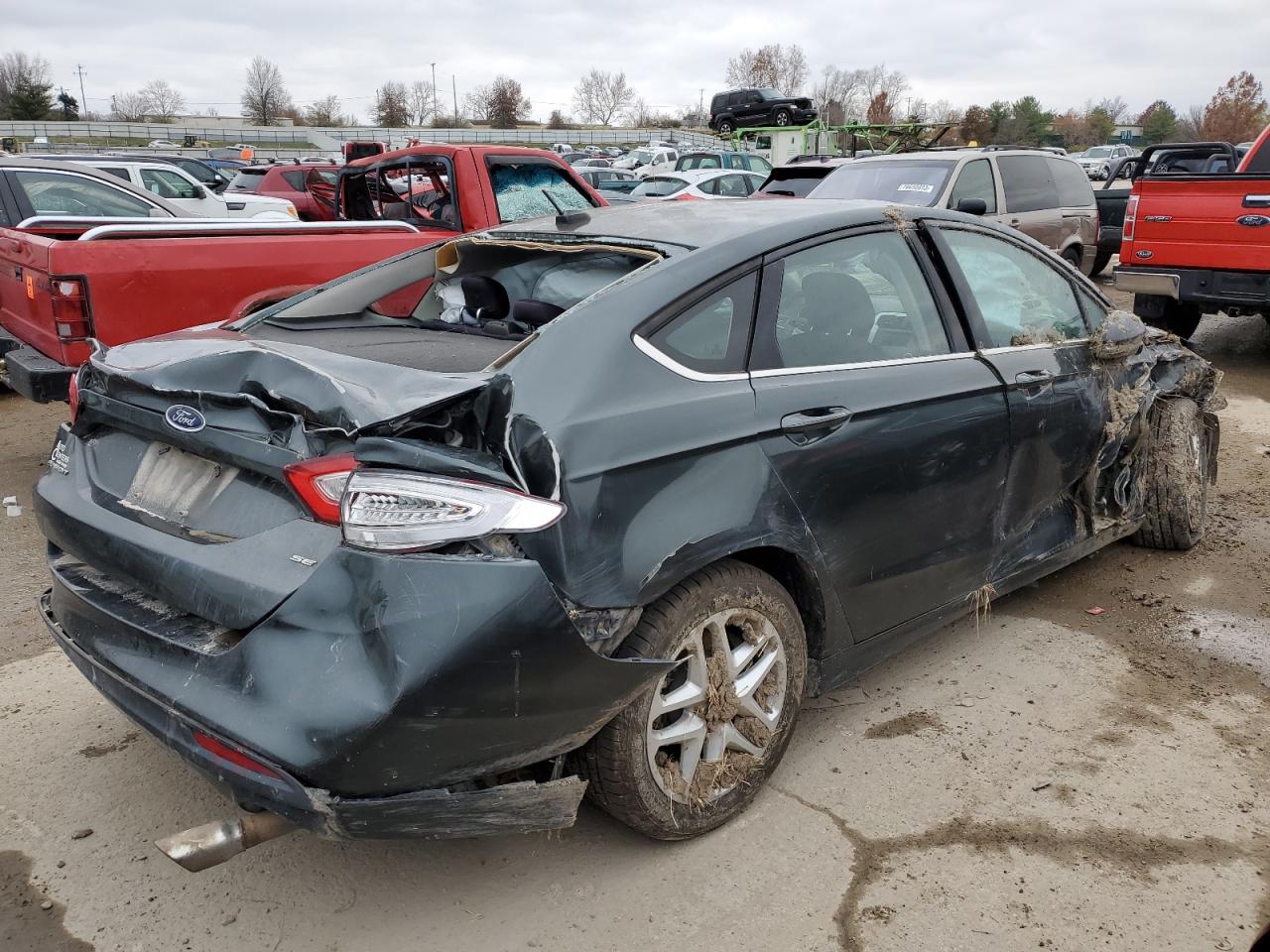 Image 3 of 2015 FORD FUSION SE 2015 with VIN 1FA6P0H75F5102421