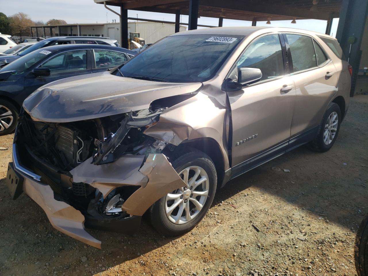 Image 1 of 2018 CHEVROLET EQUINOX LS 2018 with VIN 2GNAXREV0J6277434