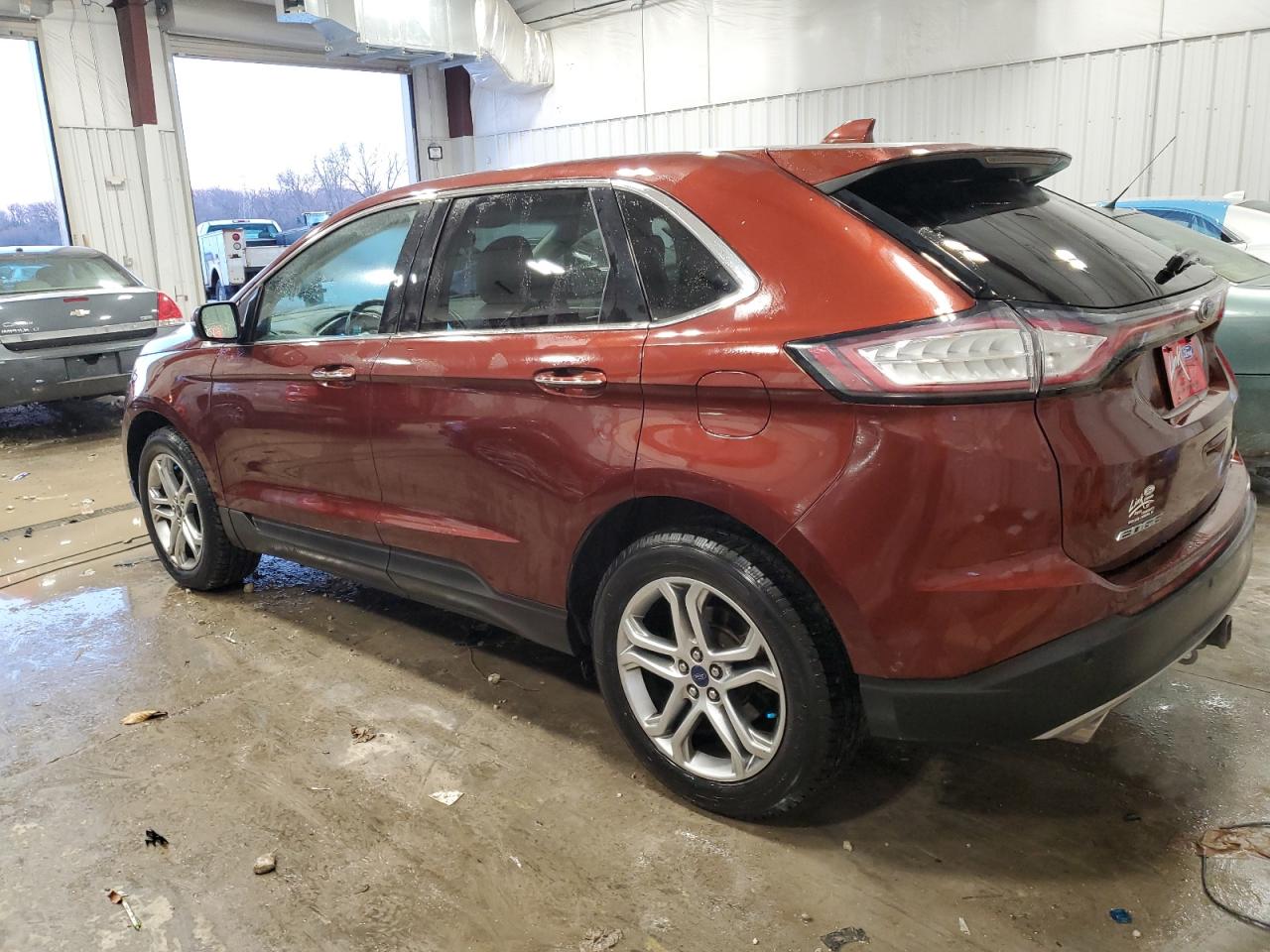 Image 2 of 2016 FORD EDGE TITANIUM 2016 with VIN 2FMPK4K84GBB48319