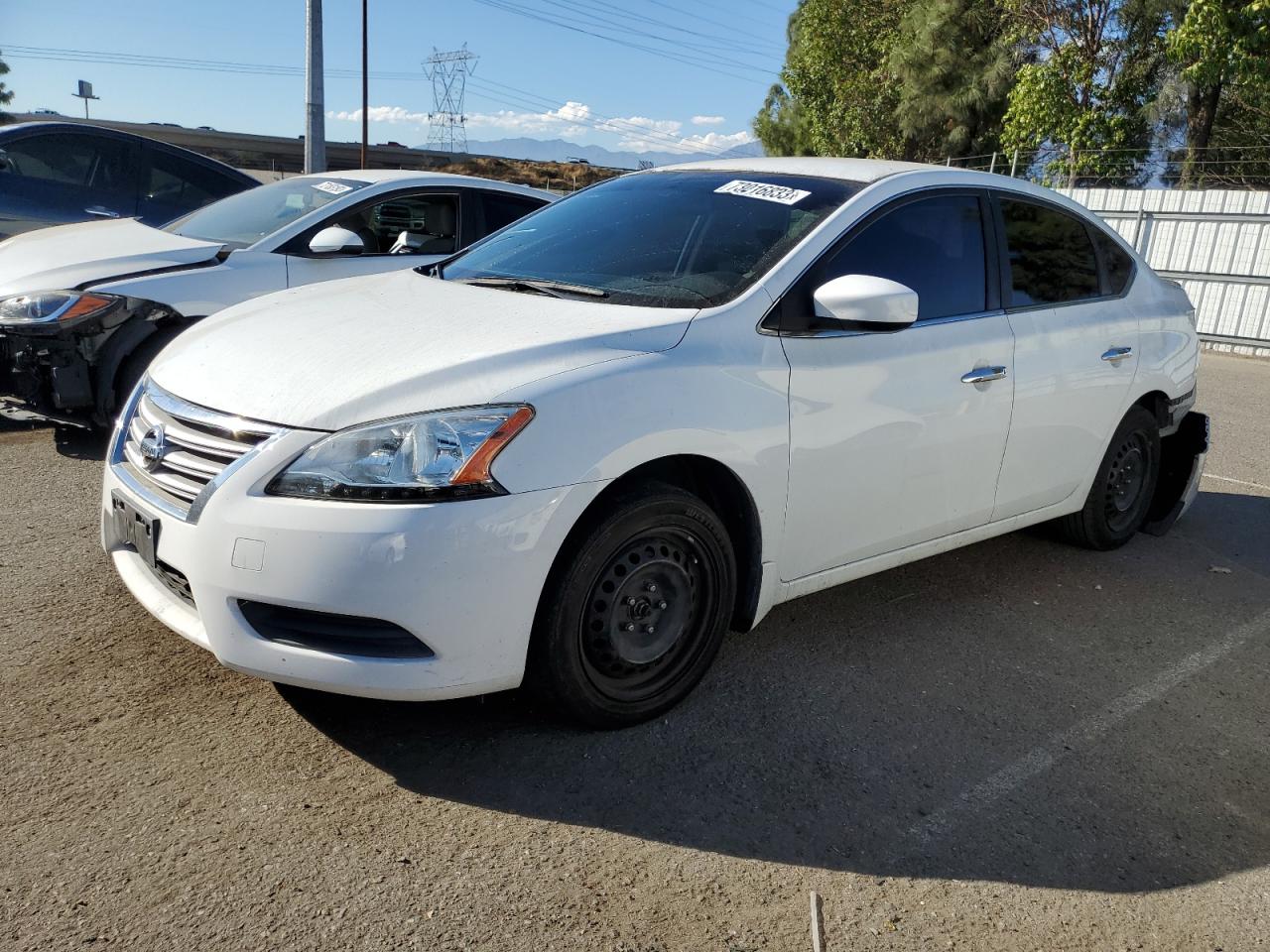 Obraz 1 z 2015 NISSAN SENTRA S 2015 z VIN 3N1AB7AP8FY322051