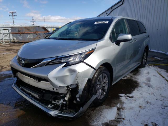Image 1 of 2023 TOYOTA SIENNA LE 2023 with VIN 5TDKRKEC3PS155081