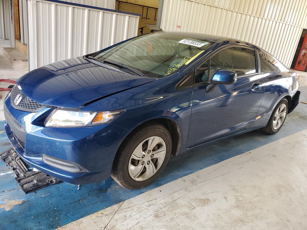 Image 1 of 2013 HONDA CIVIC LX 2013 with VIN 2HGFG3B53DH506280