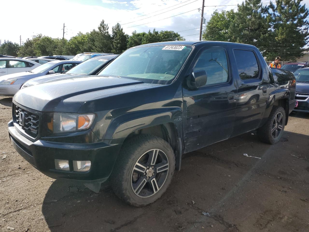 Image 1 of 2013 HONDA RIDGELINE SPORT 2013 with VIN 5FPYK1F76DB013051
