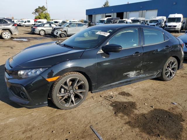Image 1 of 2018 HONDA CIVIC SPORT 2018 with VIN SHHFK7H4XJU228545