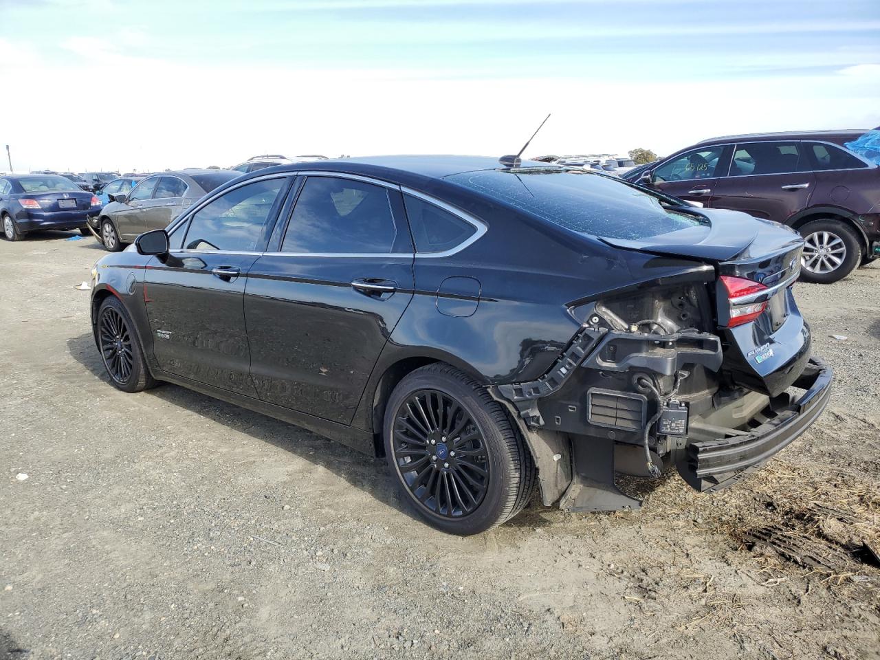Image 2 of 2017 FORD FUSION TITANIUM PHEV 2017 with VIN 3FA6P0SUXHR380410