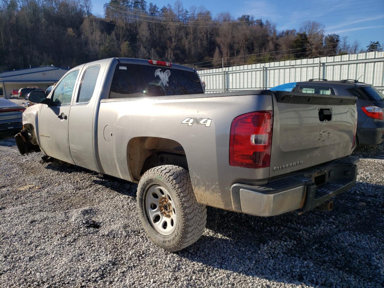 Image 2 of 2008 CHEVROLET SILVERADO K1500 2008 with VIN 2GCEK19C081116933