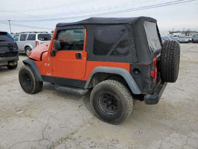 Image 2 of 2006 JEEP WRANGLER X 2006 with VIN 1J4FA39S66P722693