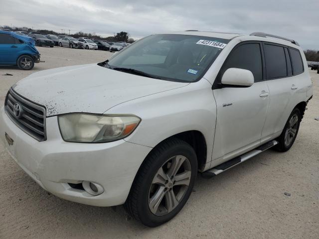 Image 1 of 2008 TOYOTA HIGHLANDER SPORT 2008 with VIN JTEDS43AX82062153