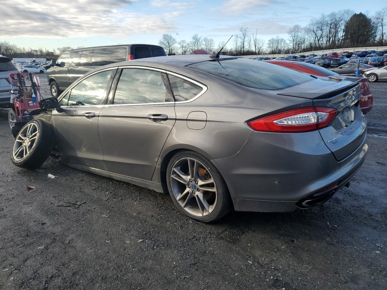 Obraz 2 z 2013 FORD FUSION TITANIUM 2013 z VIN 3FA6P0D90DR258528