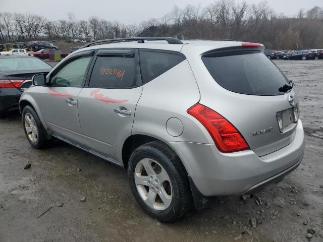 Obraz 2 z 2004 NISSAN MURANO SL 2004 z VIN JN8AZ08WX4W307363