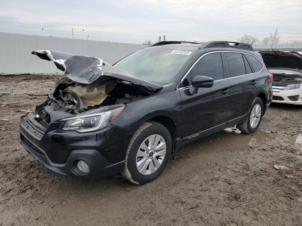 Image 1 of 2018 SUBARU OUTBACK 2.5I PREMIUM 2018 with VIN 4S4BSAHC4J3341114