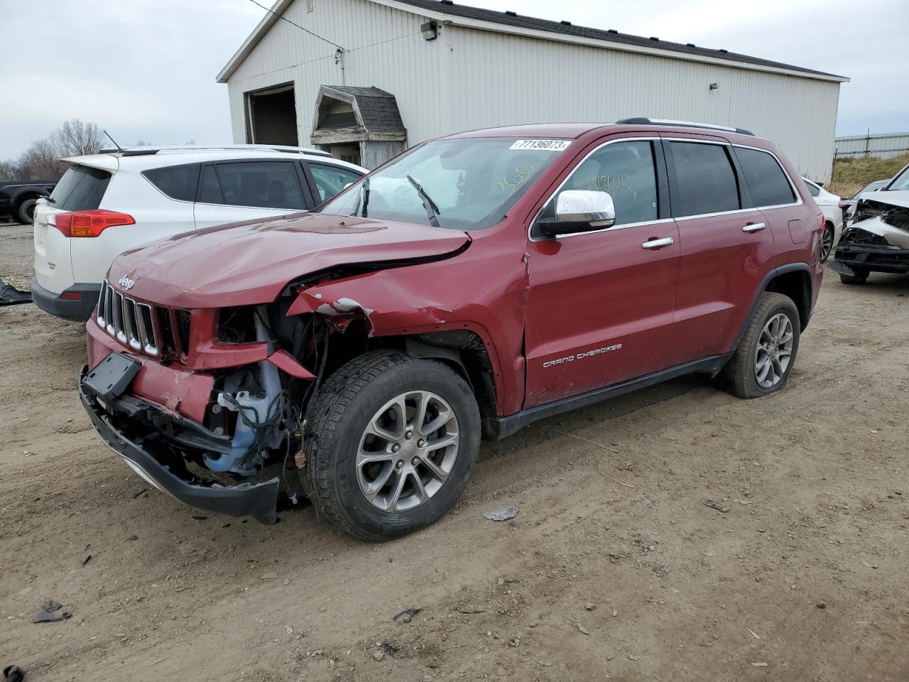 Obraz 1 z 2015 JEEP GRAND CHEROKEE LIMITED 2015 z VIN 1C4RJEBG9FC167265
