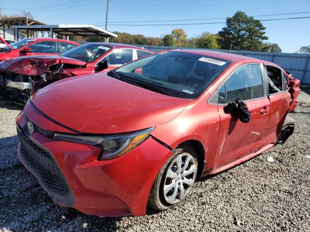 Image 1 of 2020 TOYOTA COROLLA LE 2020 with VIN 5YFEPRAE6LP059189