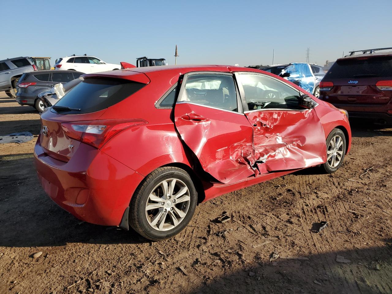 Изображение 3 2013 HYUNDAI ELANTRA GT  2013 с VIN KMHD35LE4DU040105