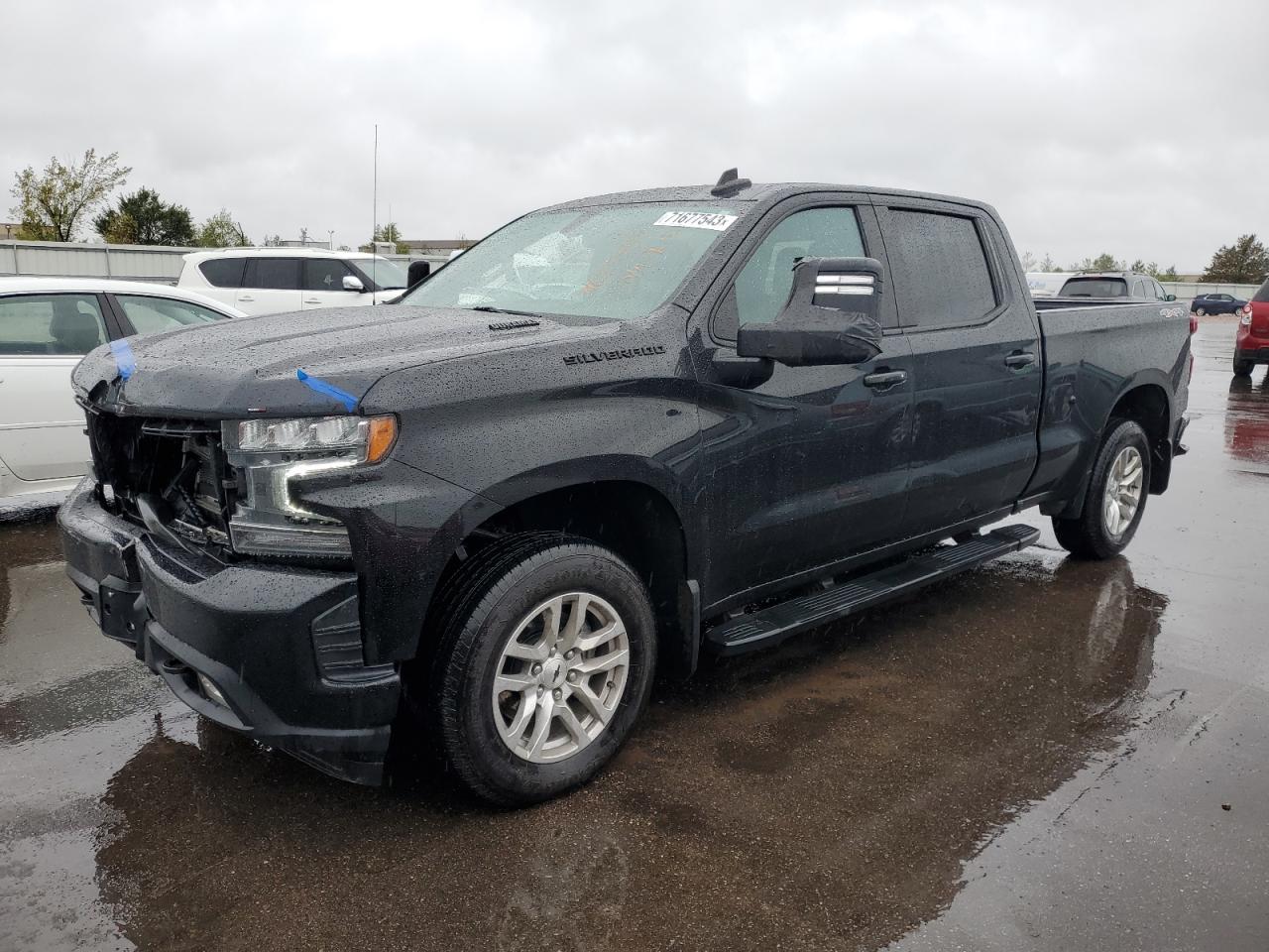 Obraz 1 z 2021 CHEVROLET SILVERADO K1500 RST 2021 z VIN 3GCUYEETXMG115099