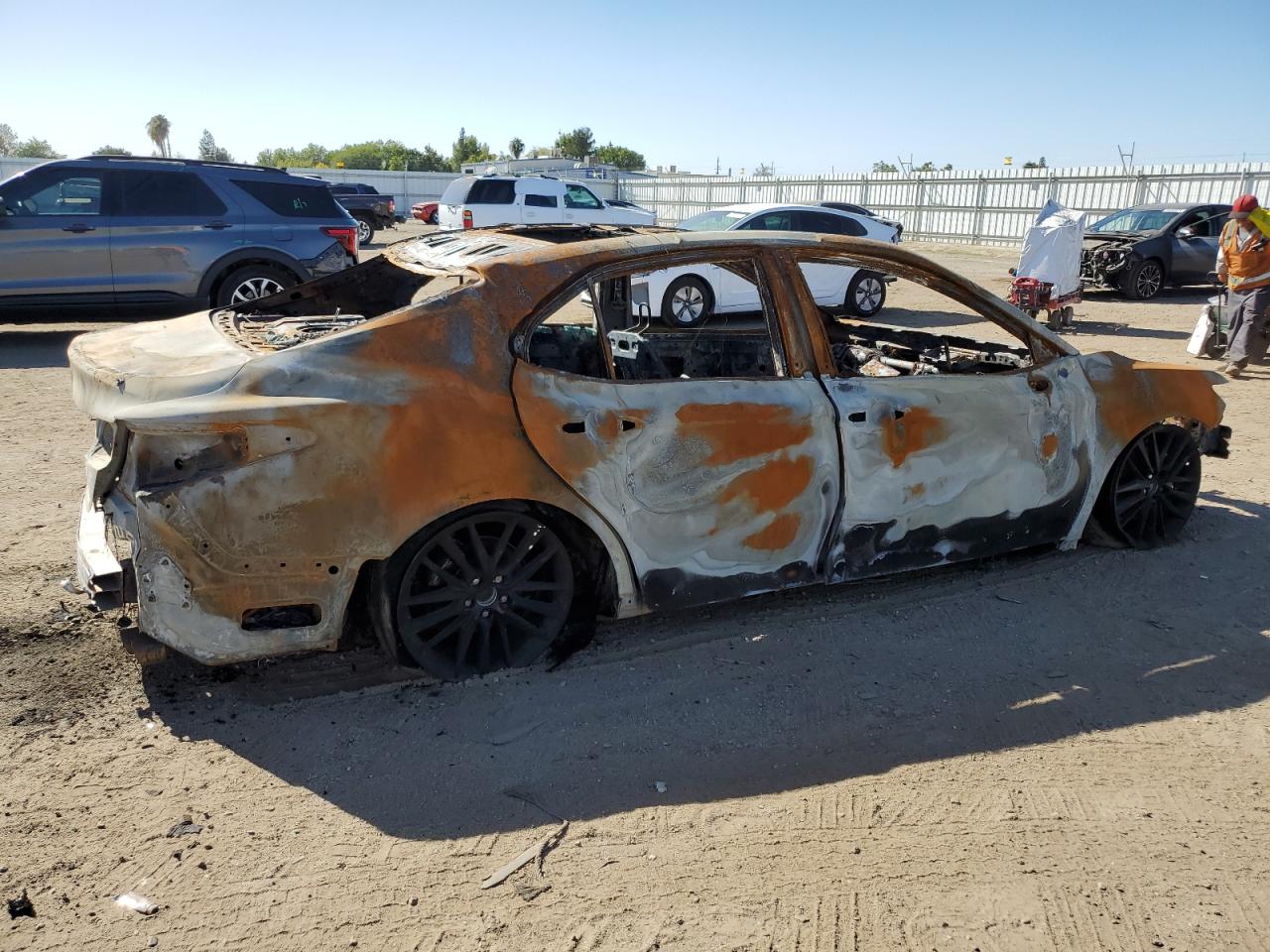 Image 3 of 2022 TOYOTA CAMRY TRD 2022 with VIN 4T1KZ1AK2NU066128