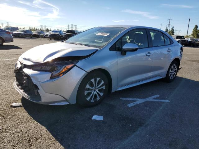 Image 1 of 2022 TOYOTA COROLLA LE 2022 with VIN JTDEAMDE3NJ045211