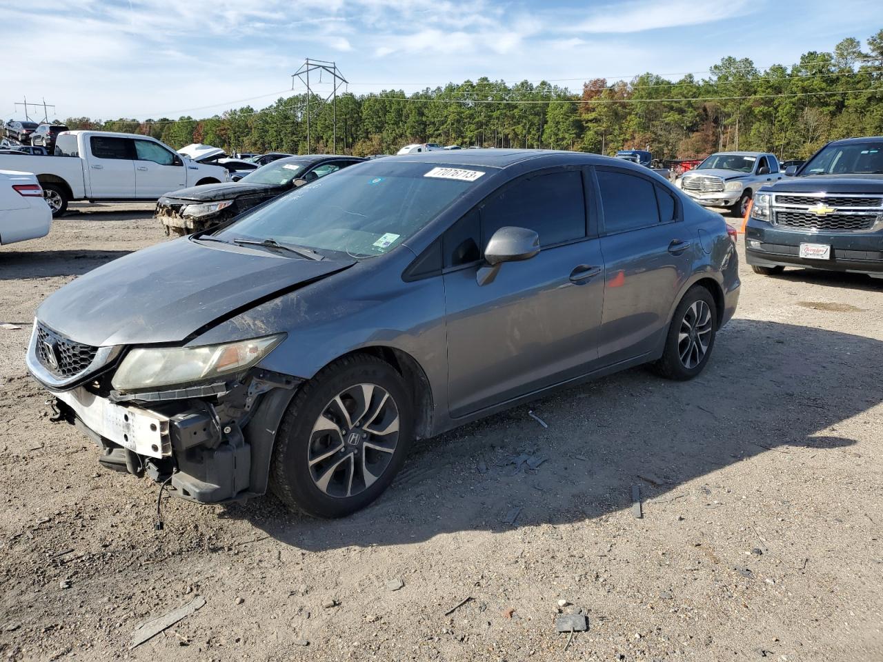 Изображение 1 2013 HONDA CIVIC EXL 2013 с VIN 19XFB2F92DE065984