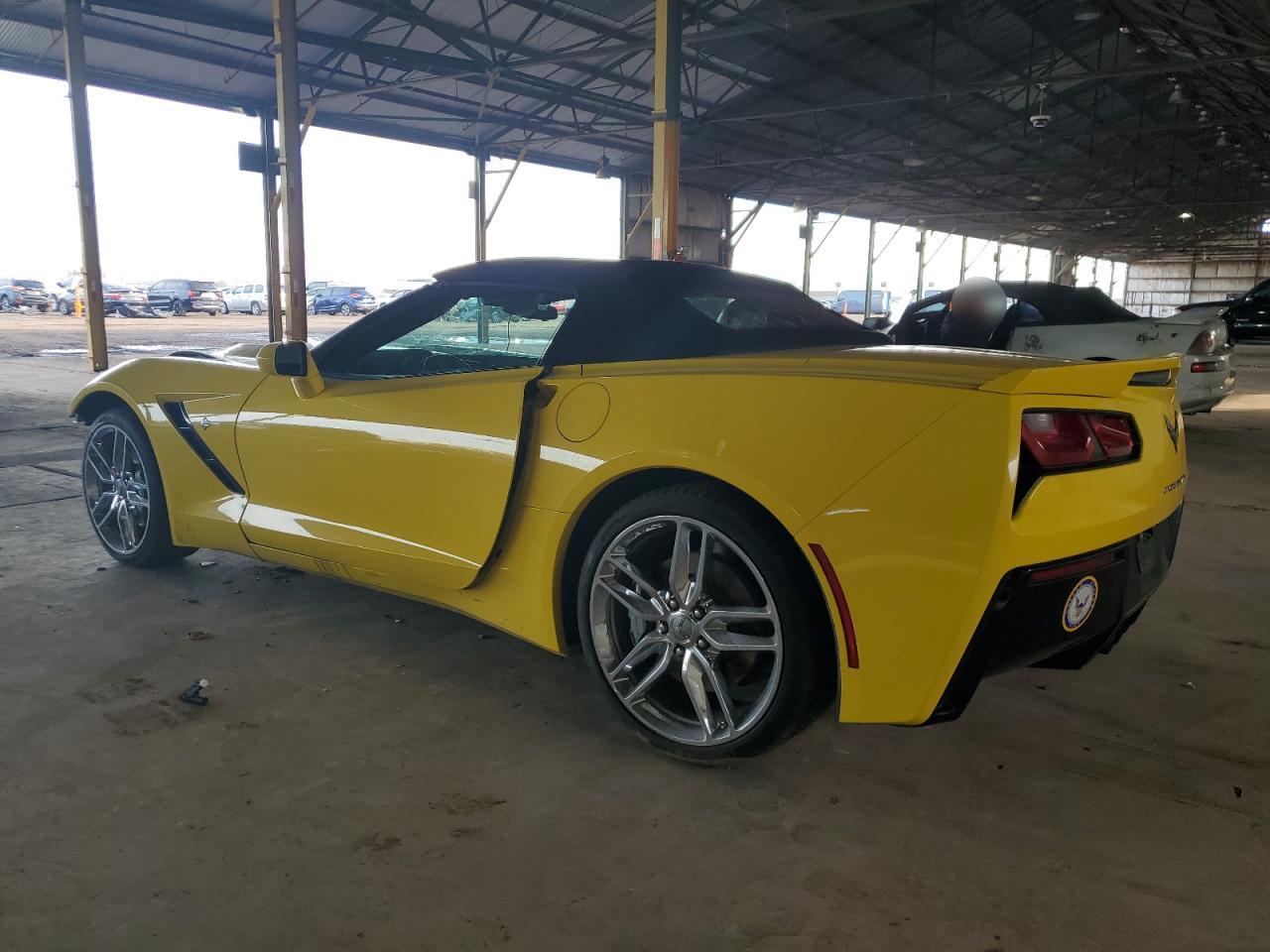 Obraz 2 z 2017 CHEVROLET CORVETTE STINGRAY 2LT 2017 z VIN 1G1YD3D79H5102789