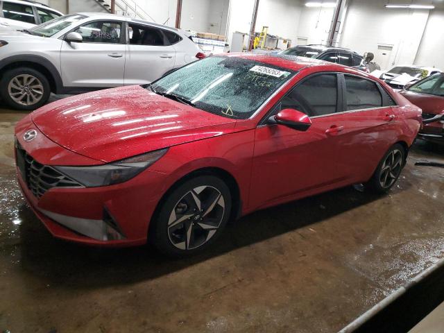 Изображение 1 2022 HYUNDAI ELANTRA LIMITED 2022 с VIN 5NPLP4AG1NH073075