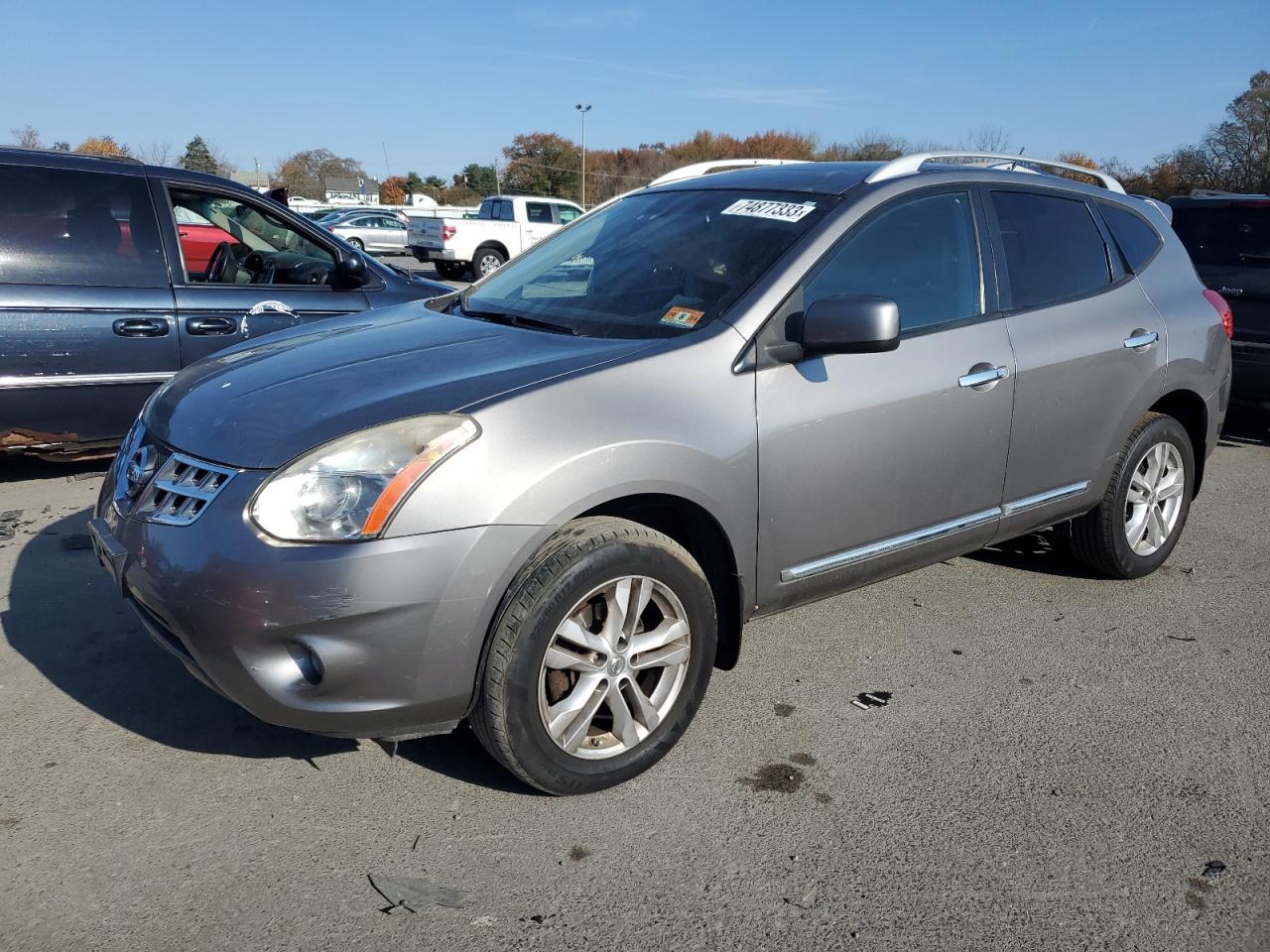 Image 1 of 2013 NISSAN ROGUE S 2013 with VIN JN8AS5MV2DW617893