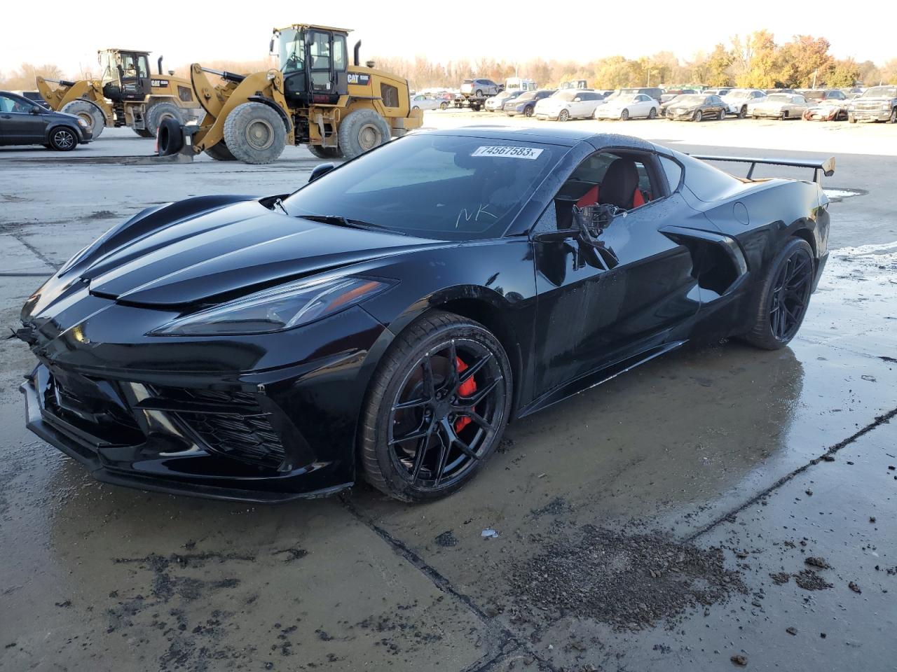 Image 1 of 2021 CHEVROLET CORVETTE STINGRAY 2LT 2021 with VIN 1G1YB2D49M5120340