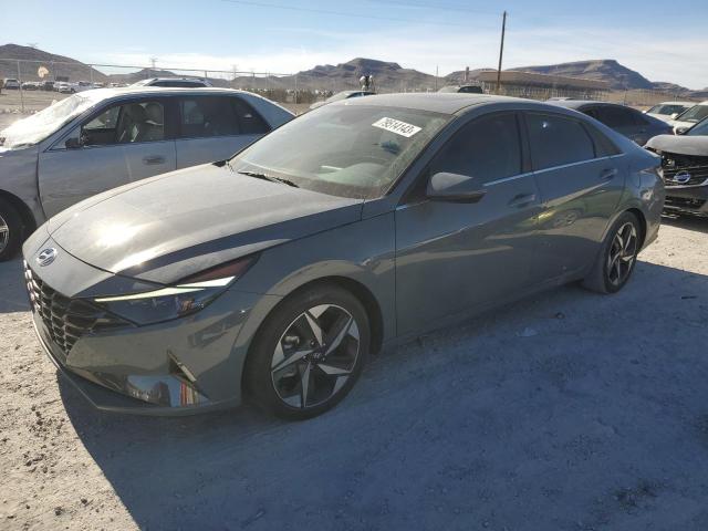 Image 1 of 2022 HYUNDAI ELANTRA LIMITED 2022 with VIN KMHLN4AJ8NU022028