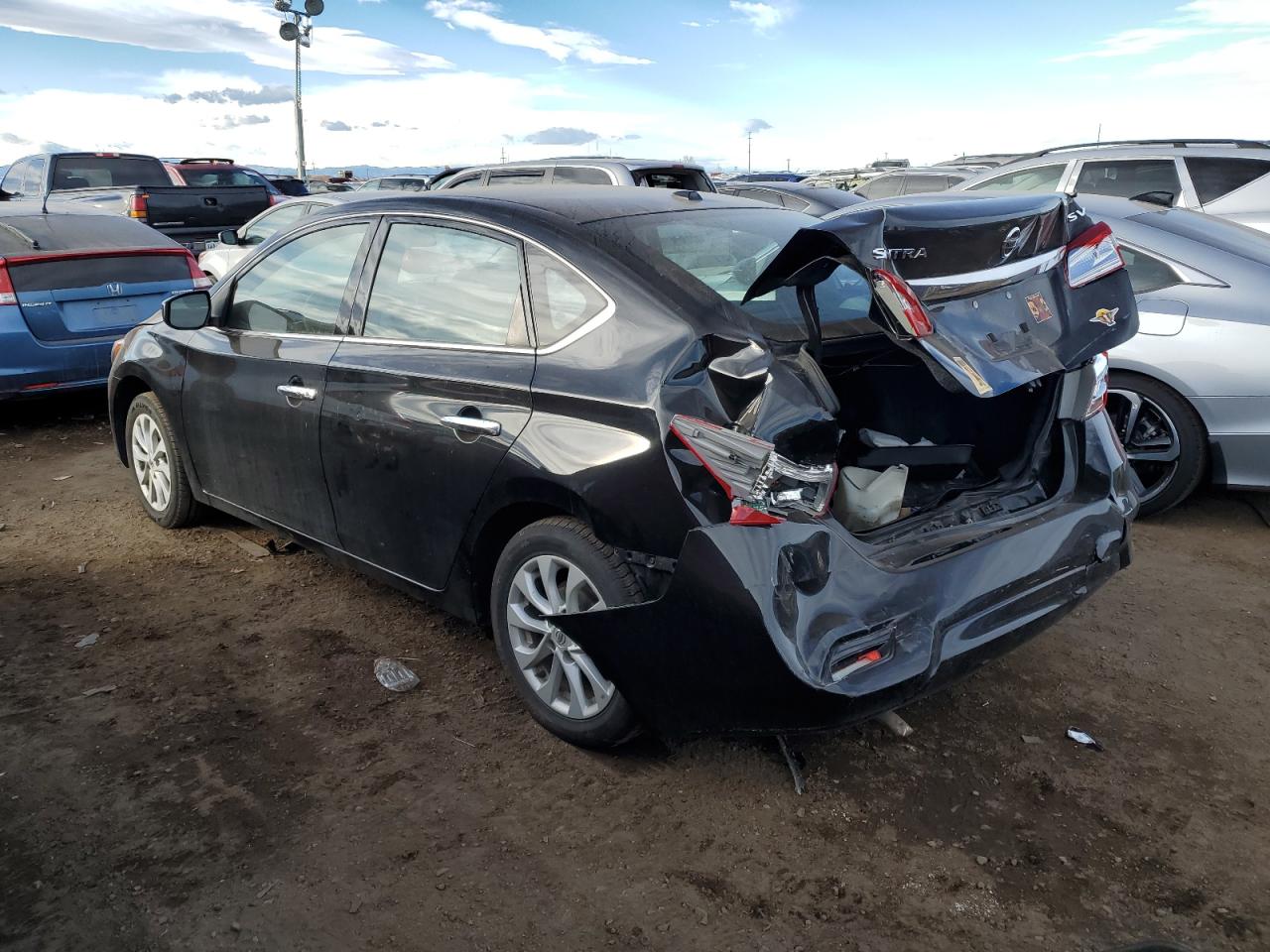 Image 2 of 2019 NISSAN SENTRA S 2019 with VIN 3N1AB7AP7KY372482