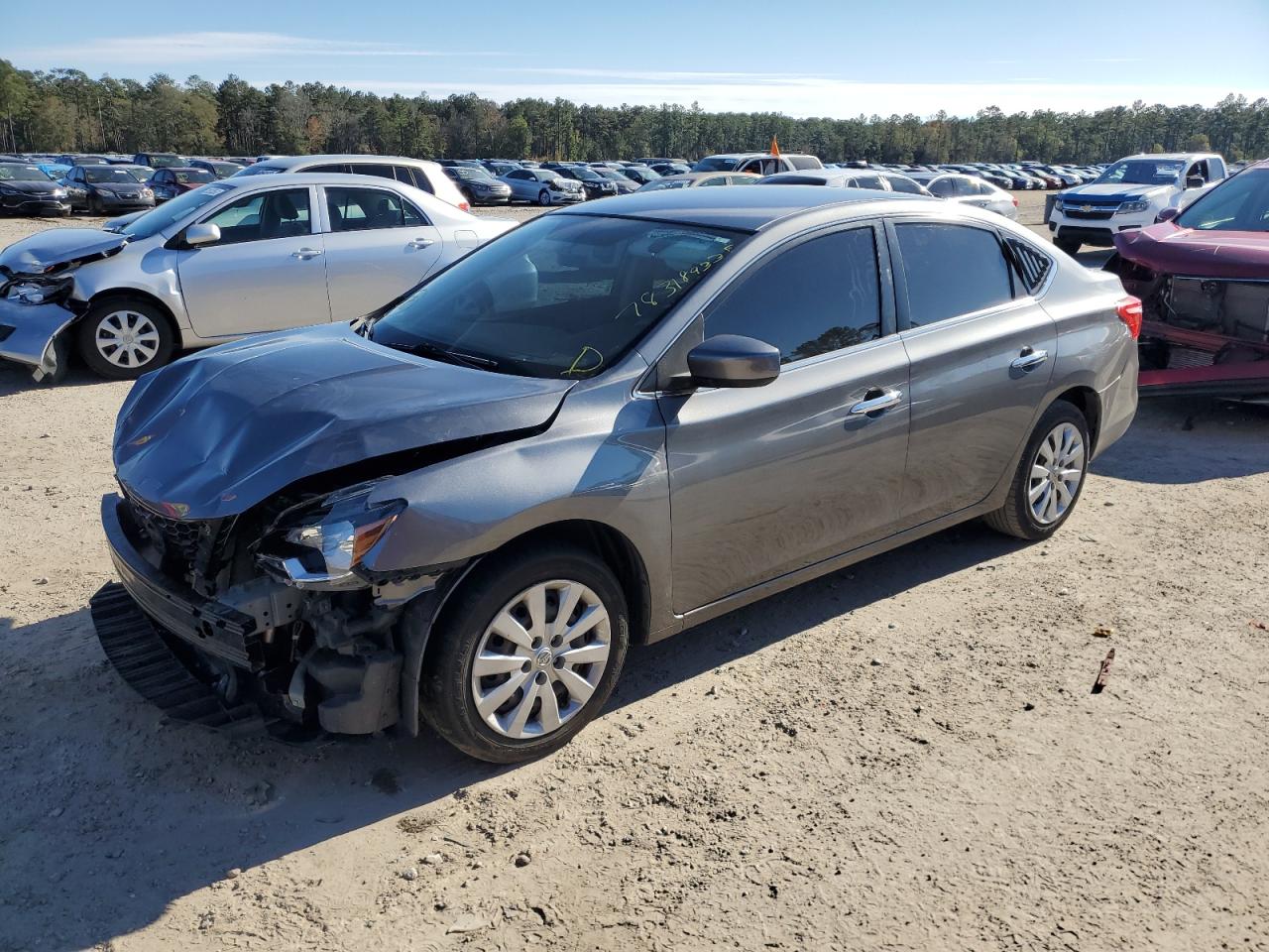 Image 1 of 2017 NISSAN SENTRA S 2017 with VIN 3N1AB7AP4HY248520
