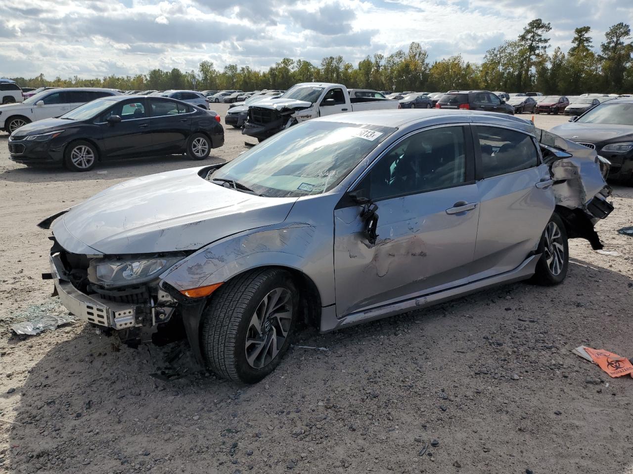 Obraz 1 z 2018 HONDA CIVIC LX 2018 z VIN 19XFC2F59JE005352