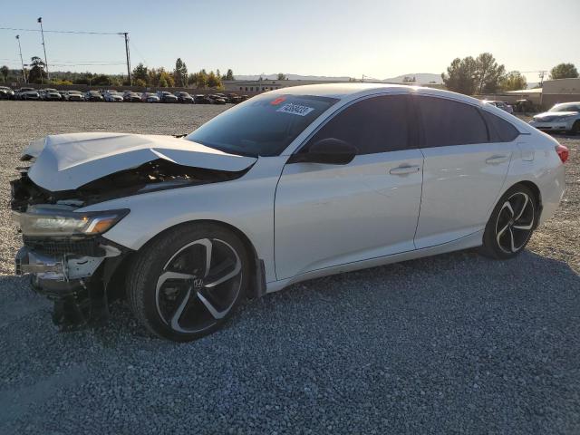 Image 1 of 2022 HONDA ACCORD SPORT SE 2022 with VIN 1HGCV1F40NA069885
