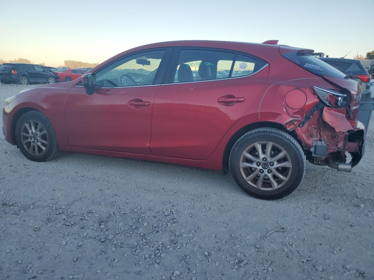 Image 2 of 2015 MAZDA 3 GRAND TOURING 2015 with VIN JM1BM1M79F1235543