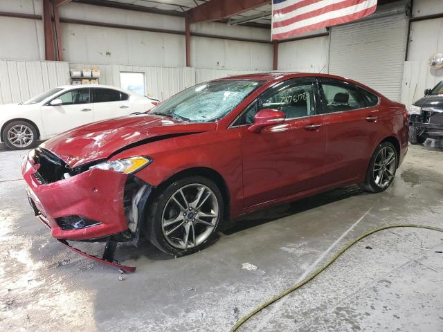 Image 1 of 2016 FORD FUSION TITANIUM 2016 with VIN 3FA6P0K92GR220936