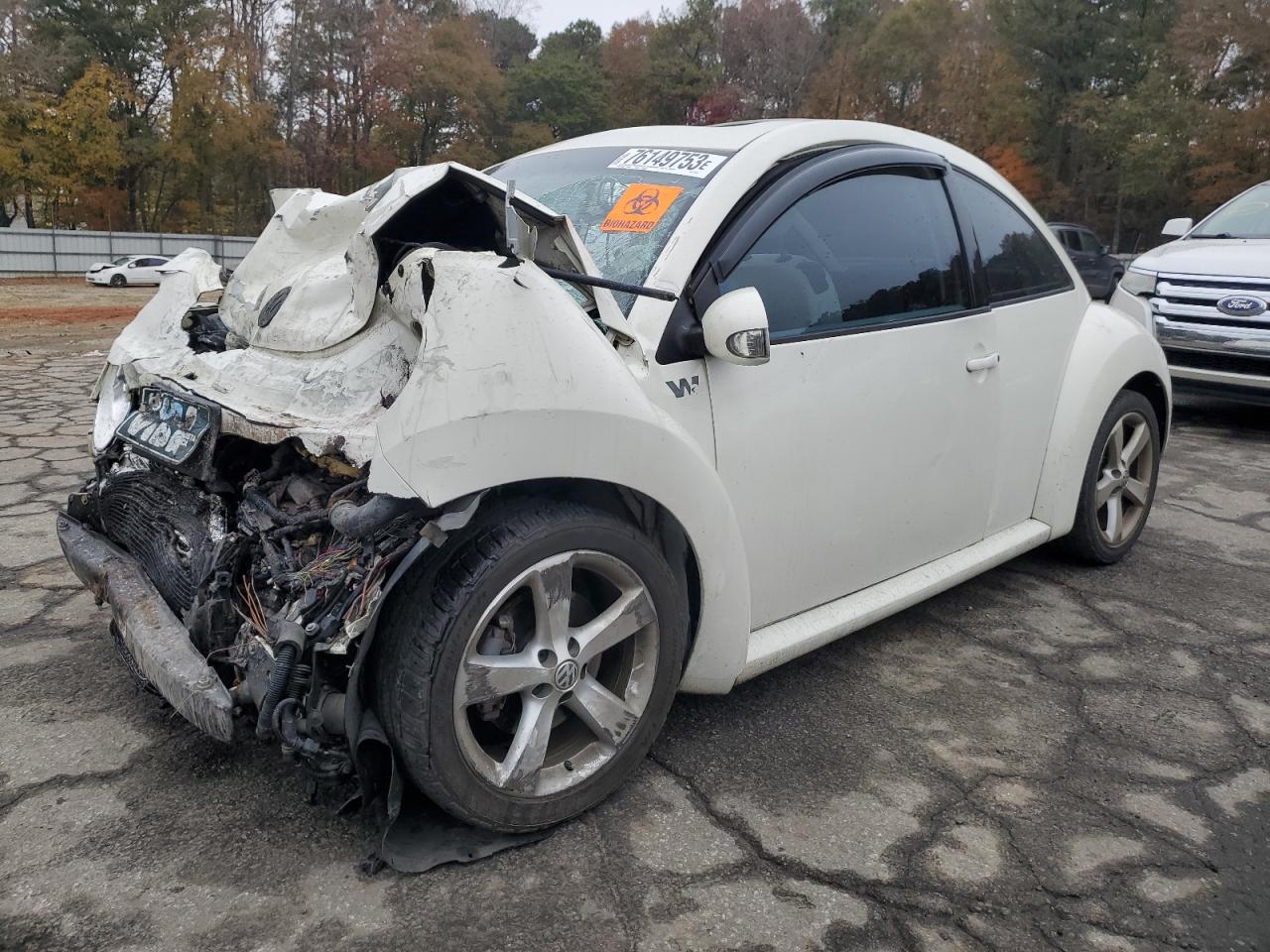 Obraz 2008 VOLKSWAGEN NEW BEETLE TRIPLE WHITE 2008