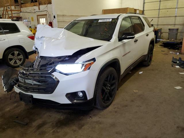 Image 1 of 2019 CHEVROLET TRAVERSE PREMIER 2019 with VIN 1GNEVKKW8KJ140757
