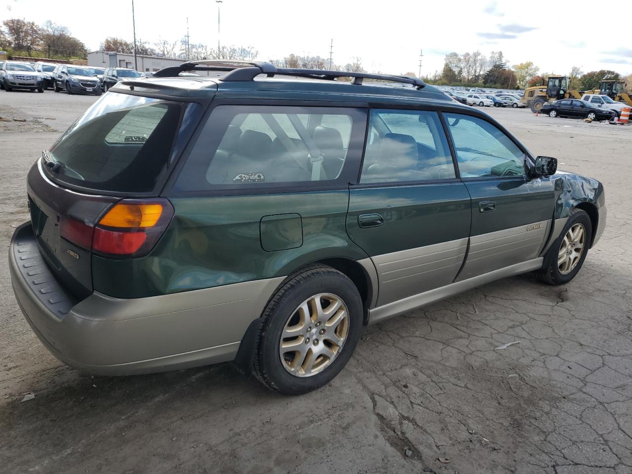 Obraz 3 z 2001 SUBARU LEGACY OUTBACK LIMITED 2001 z VIN 4S3BH686817652516