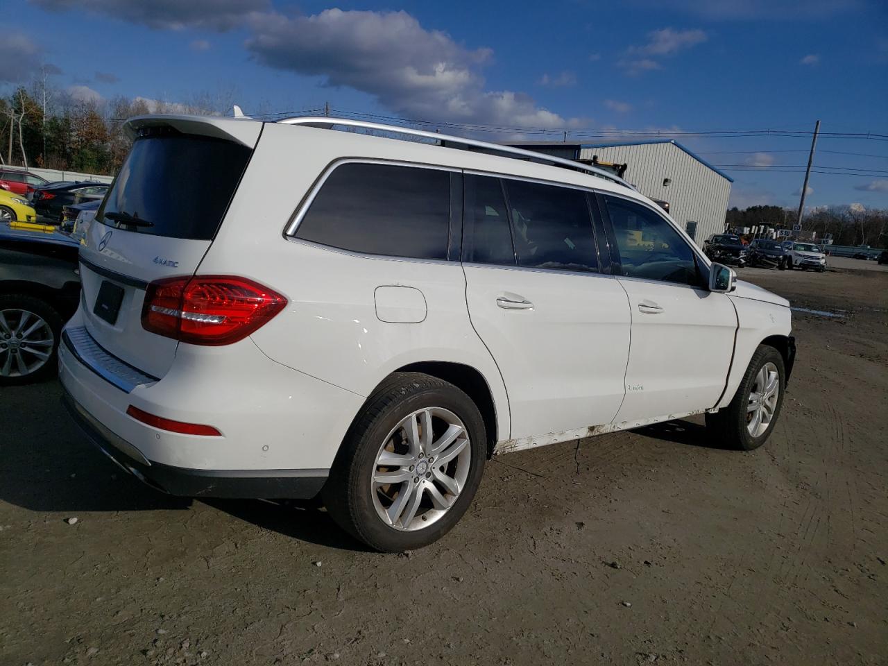 Image 3 of 2017 MERCEDES-BENZ GLS 450 4MATIC 2017 with VIN 4JGDF6EE7HA772276