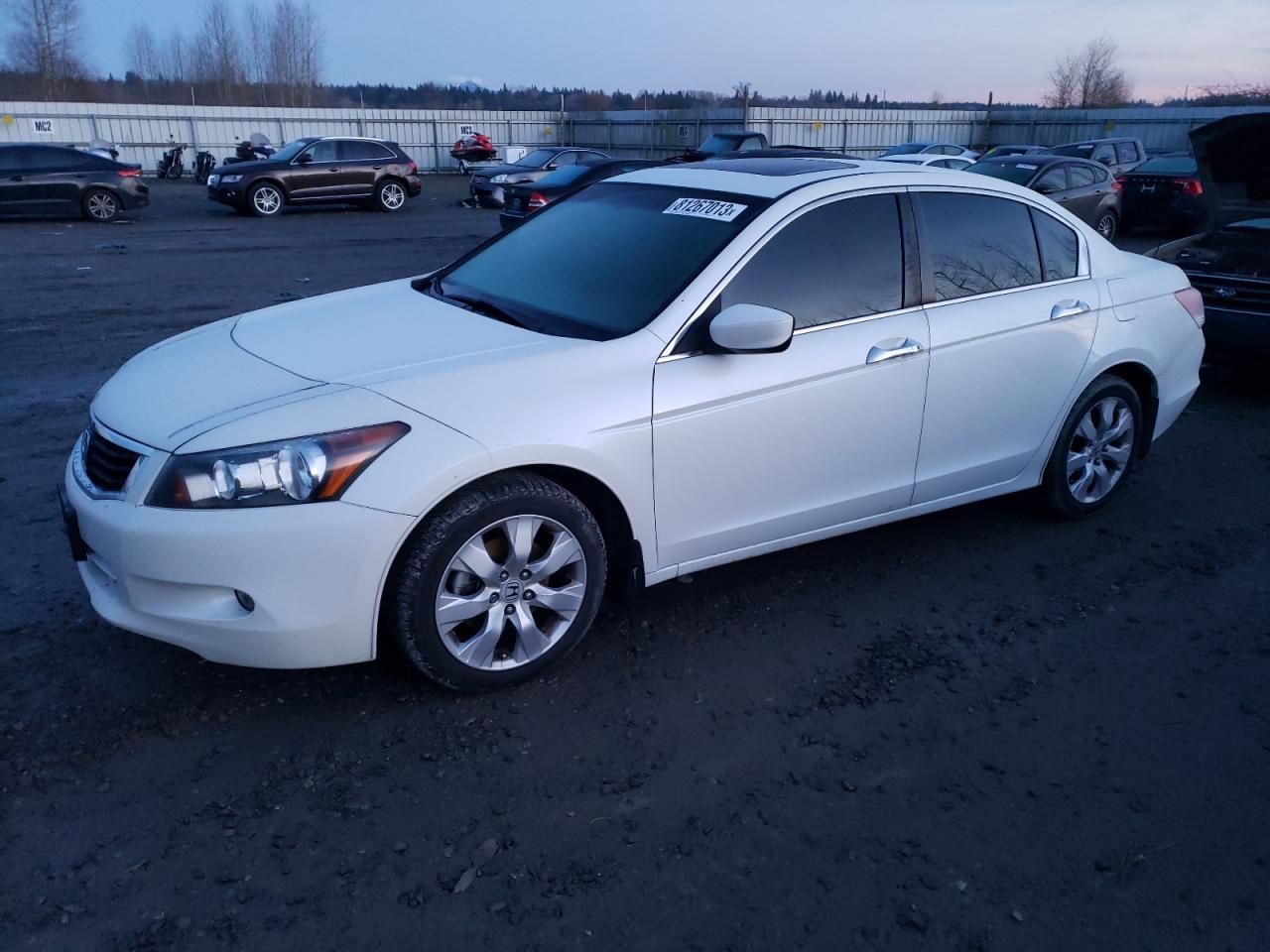 Image 1 of 2008 HONDA ACCORD EXL 2008 with VIN 1HGCP36808A033546