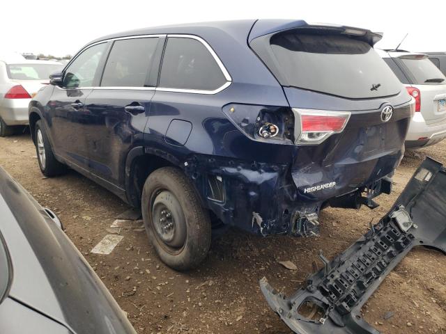 Image 2 of 2015 TOYOTA HIGHLANDER LE 2015 with VIN 5TDZARFH5FS013998