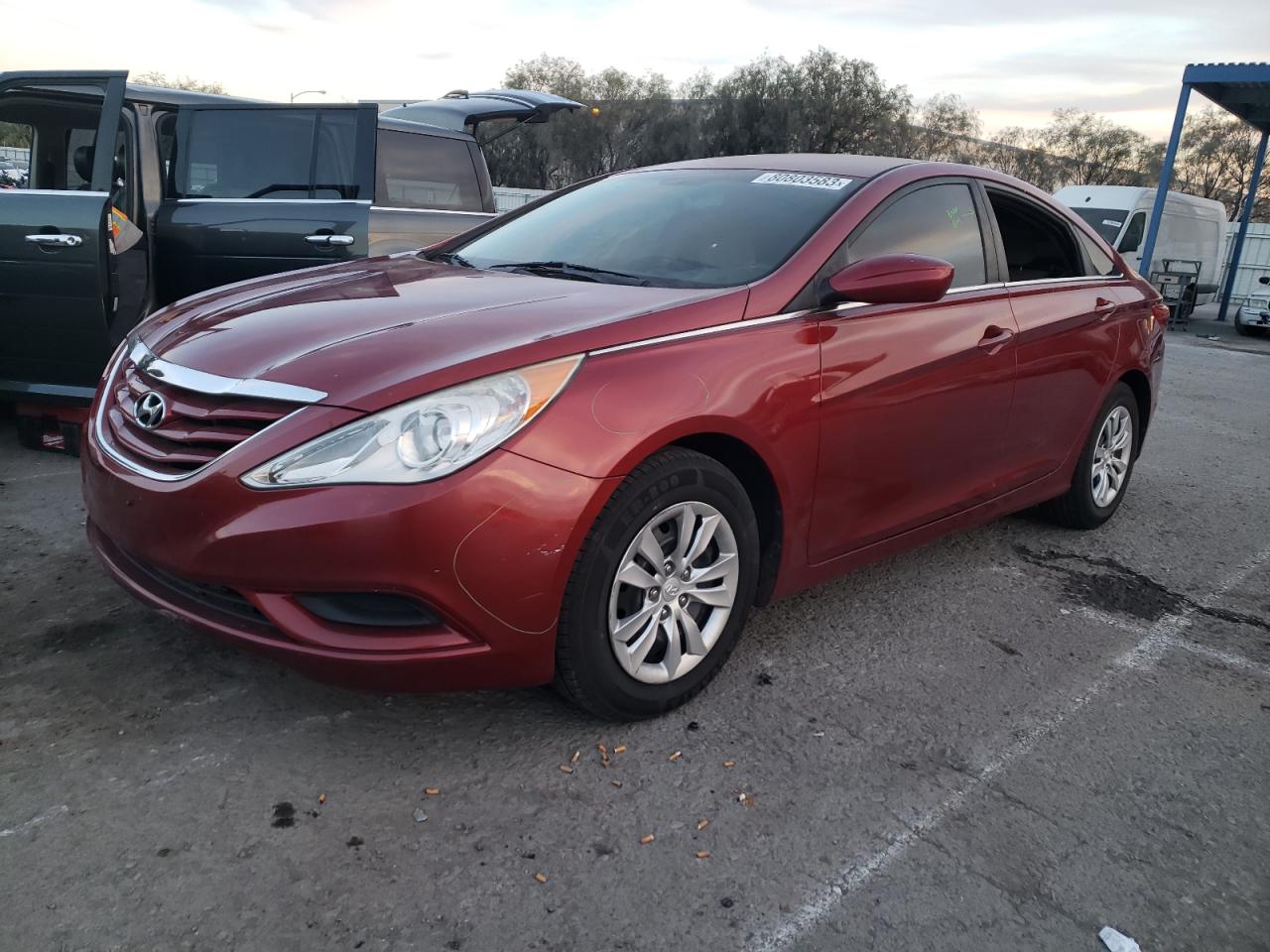 Изображение 1 2012 HYUNDAI SONATA GLS 2012 с VIN 5NPEB4AC9CH322692