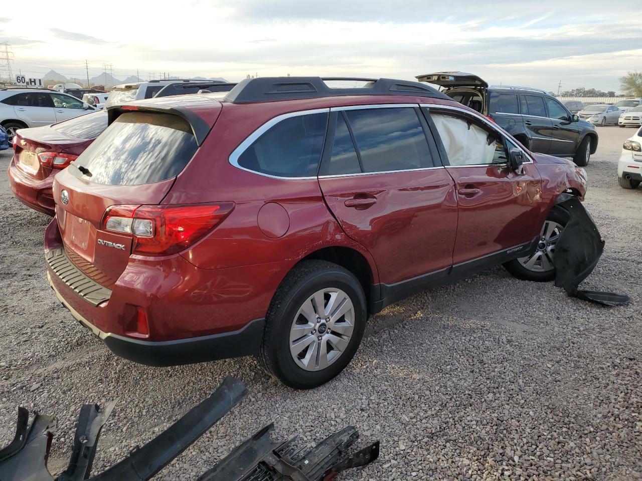 Obraz 3 z 2015 SUBARU OUTBACK 2.5I PREMIUM 2015 z VIN 4S4BSBCC7F3326207