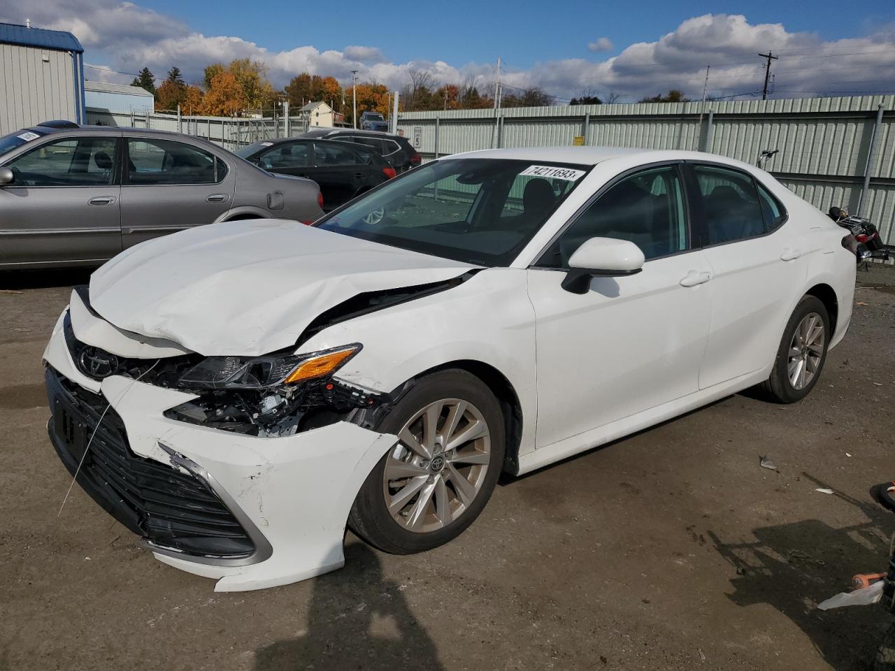 Image 1 of 2023 TOYOTA CAMRY LE 2023 with VIN 4T1C11BK8PU103552