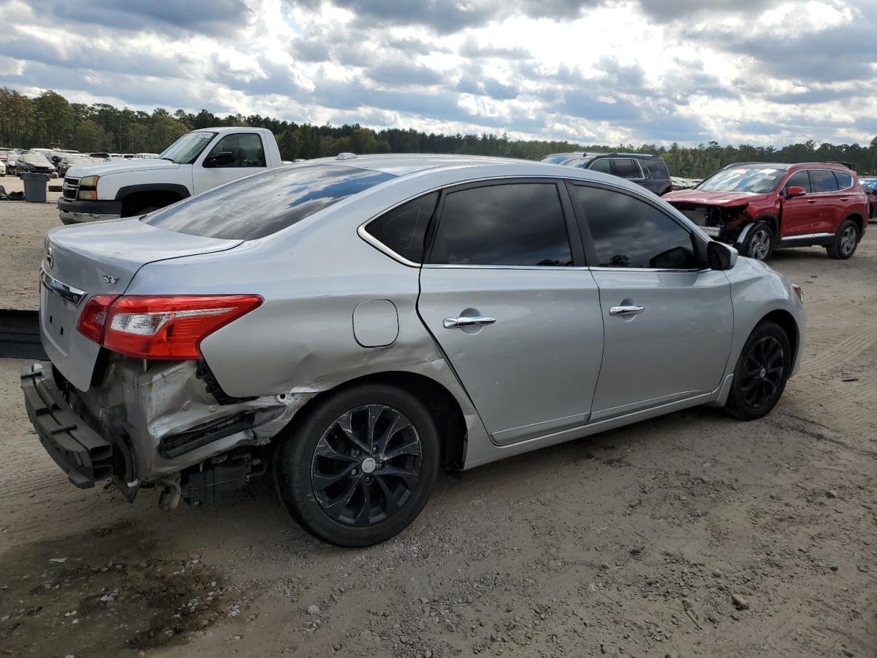 Image 3 of 2019 NISSAN SENTRA S 2019 with VIN 3N1AB7AP1KY210721