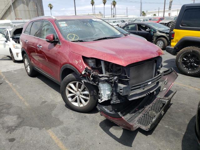 Image 1 of 2018 KIA SORENTO LX 2018 with VIN 5XYPG4A32JG346444