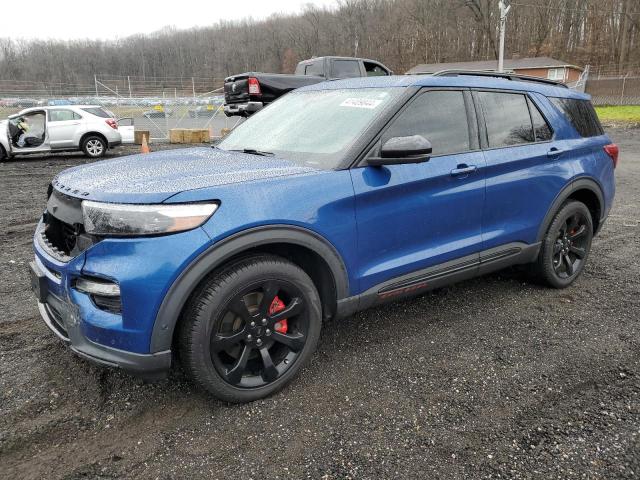 Image 1 of 2021 FORD EXPLORER ST 2021 with VIN 1FM5K8GC0MGA78740