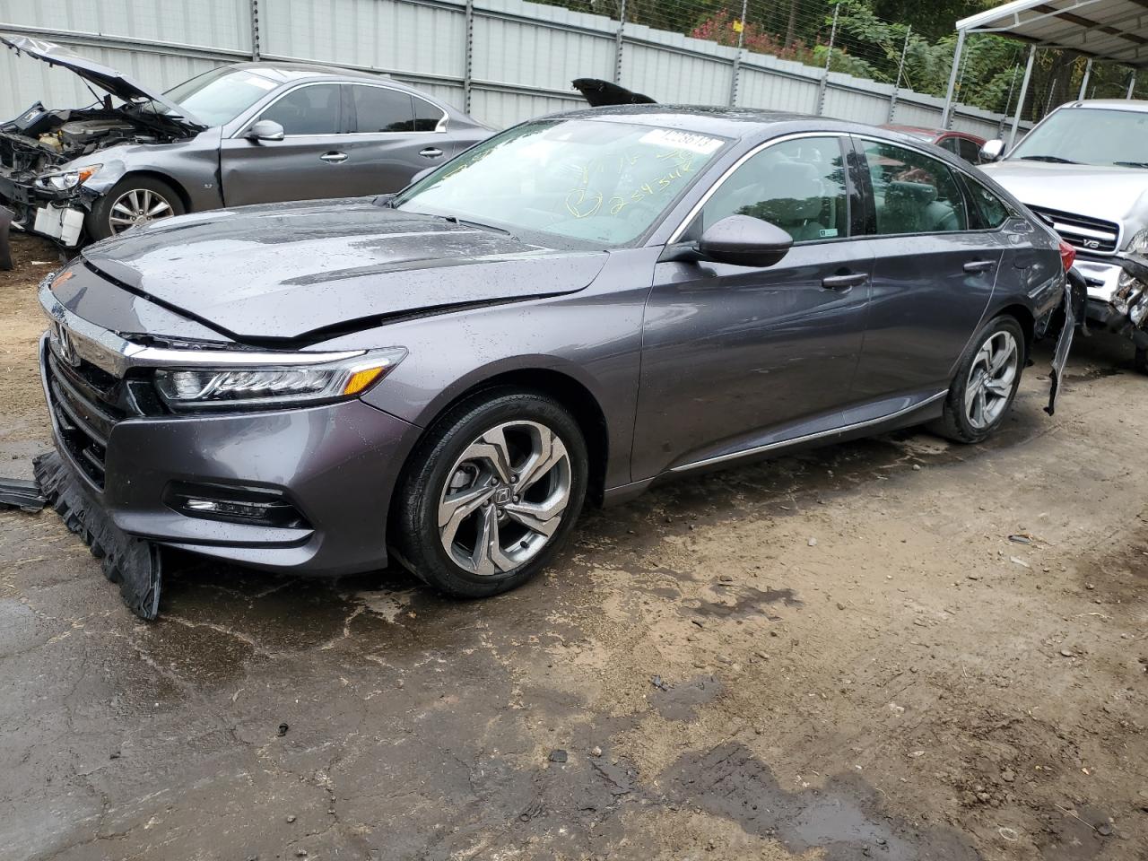 Image 1 of 2018 HONDA ACCORD EXL 2018 with VIN 1HGCV1F57JA234348