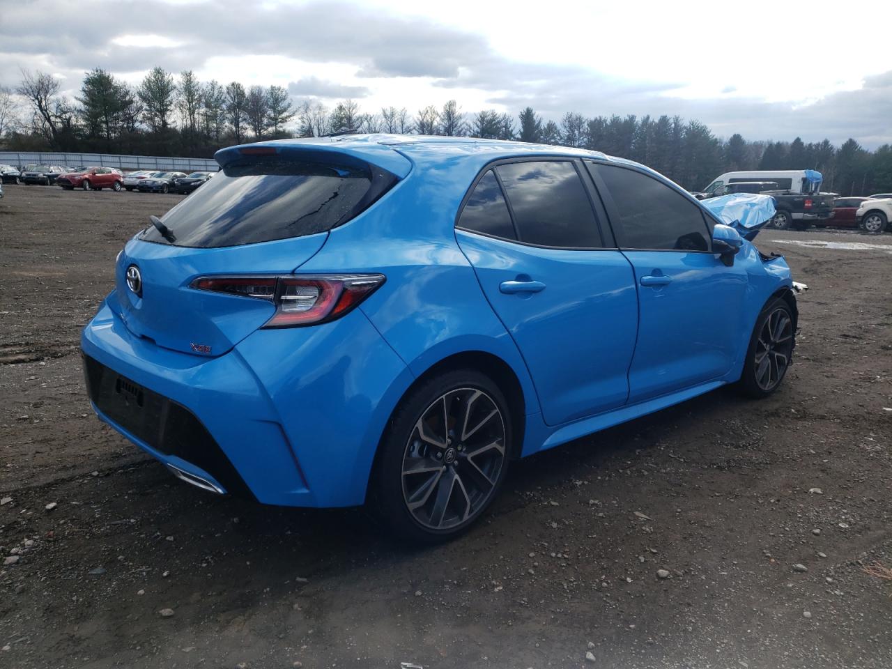Изображение 3 2022 TOYOTA COROLLA XSE 2022 с VIN JTNC4MBE3N3166550