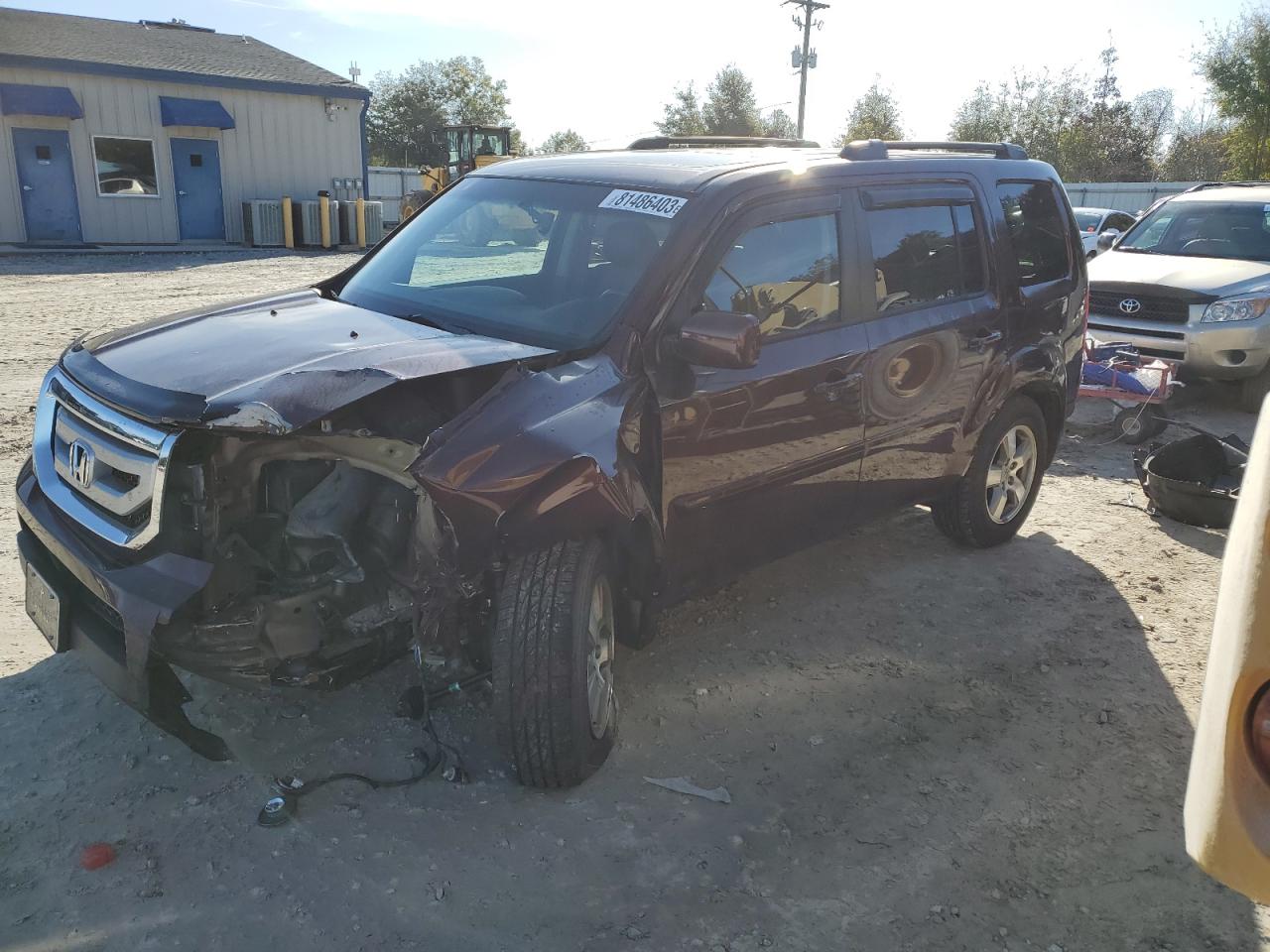 Obraz 1 z 2011 HONDA PILOT EXL 2011 z VIN 5FNYF3H52BB014456